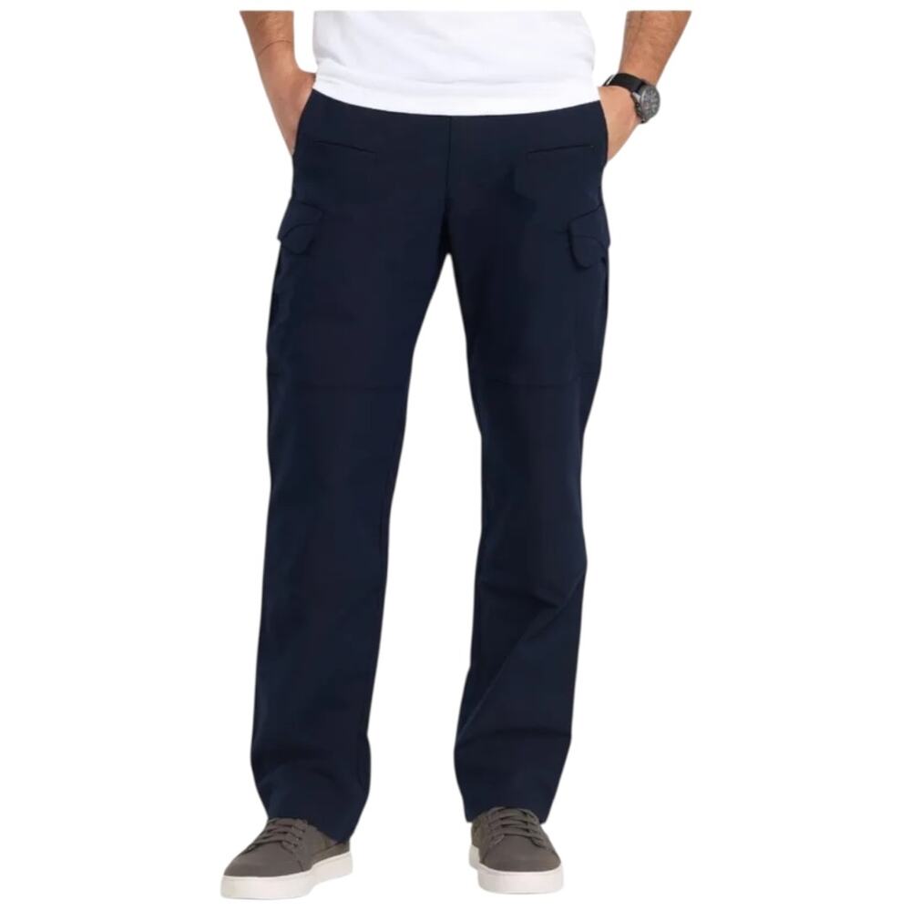 New 5.11 Navy MEN'S Adjustable Fit Multi Pocket CARGO PANT Size 35.5”-39” Long